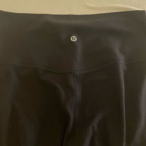 Lululemon black align leggings size 8, 25inch